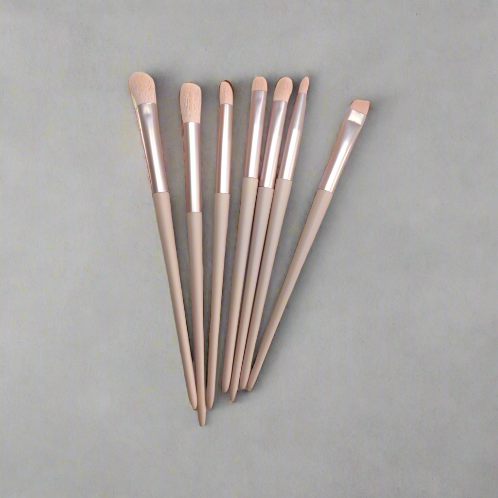 11 piece soft make up brush set